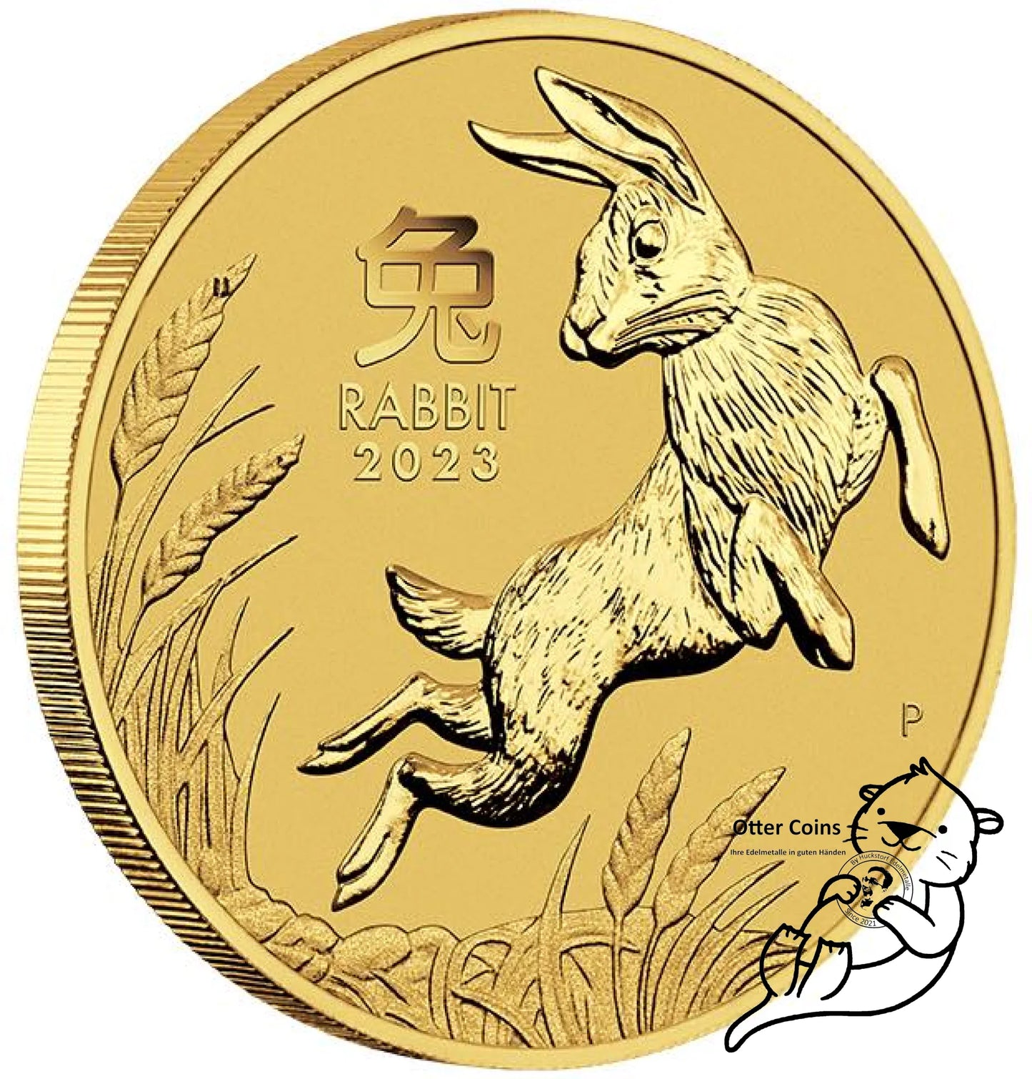 1/20 oz Goldmünze Australien Lunar III Hase 2023**