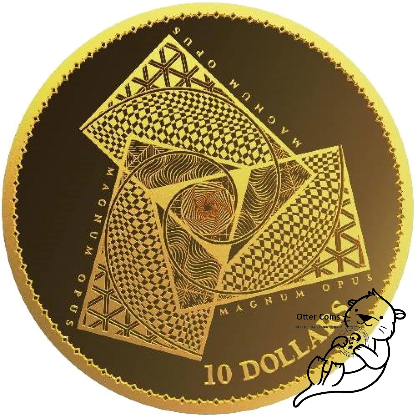 Magnum Opus 1/10 Oz Goldmünze Proof 2022**