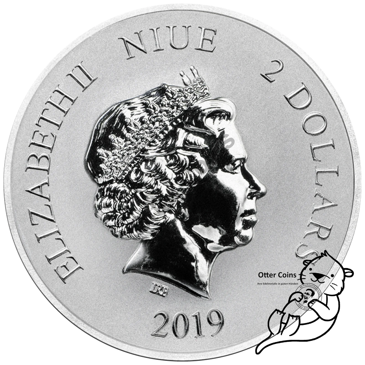 Mickey Mouse Fantasia 1 Oz Silbermünze 2019*