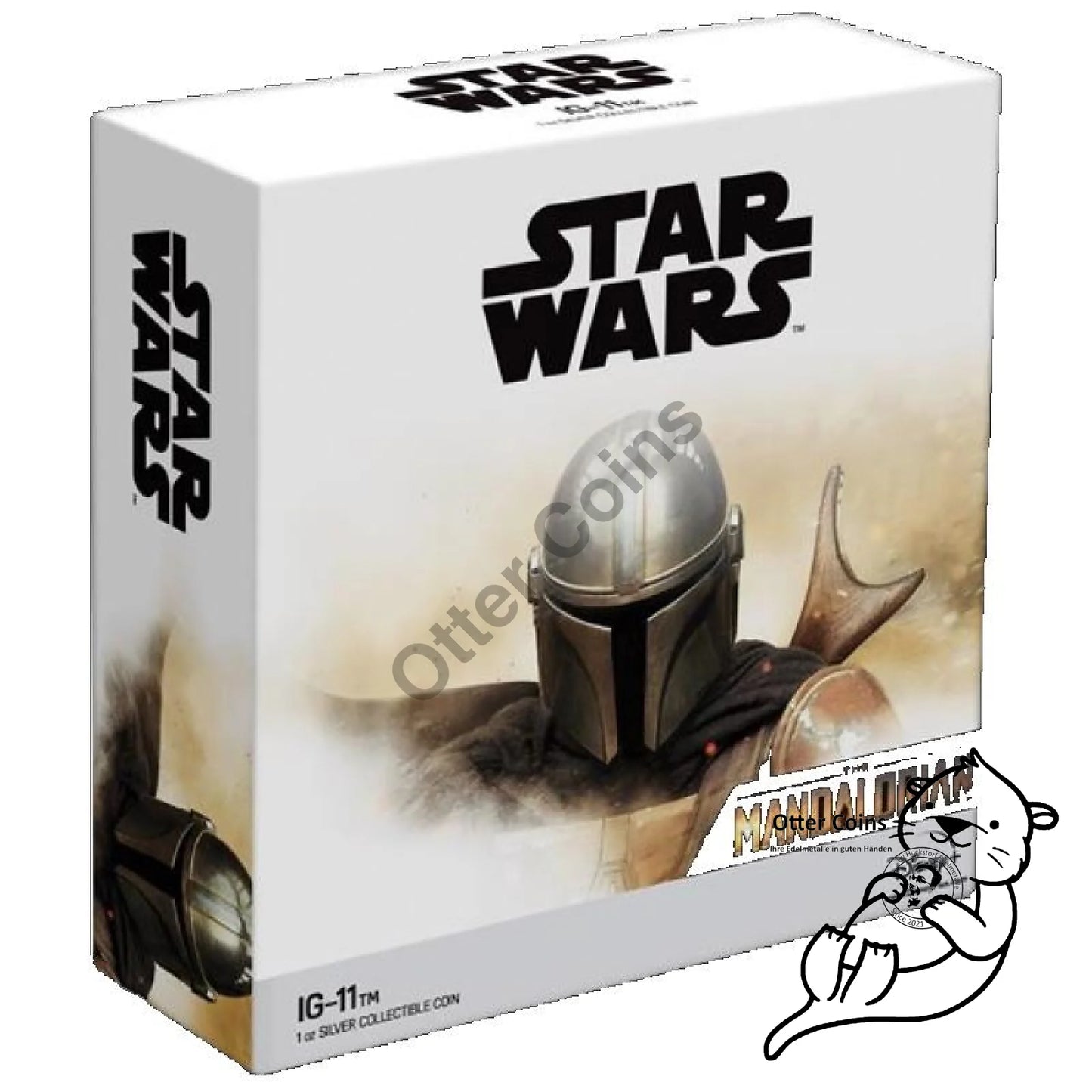 Niue Islands 2 Dollar Star Wars Mandalorian (3) IG-11 Color