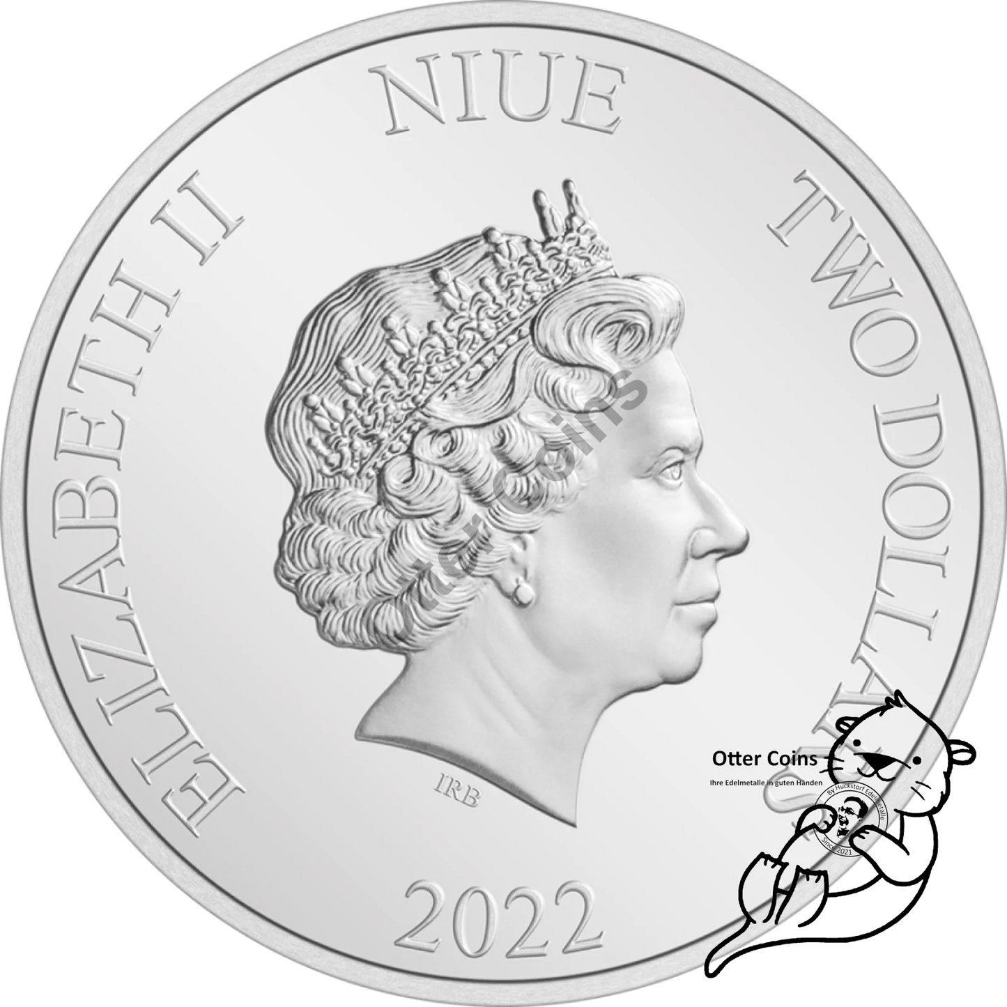 Niue Lunar Year of the Tiger 1 Oz Silbermünze 2022*