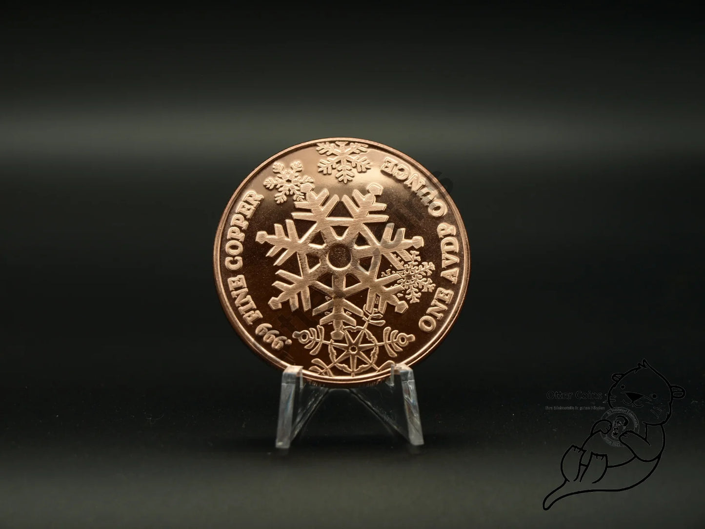 Kupfermünze Weihnachten 1oz