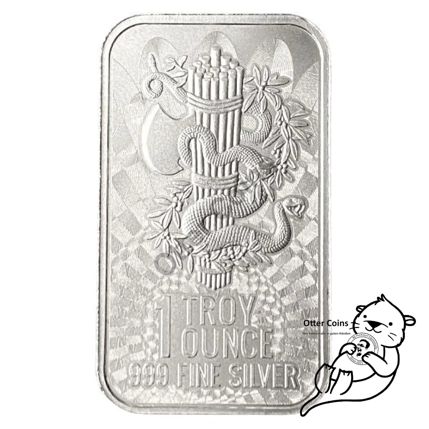 ``Unity Design´´ Cut Saw Mint 1oz Silberbarren