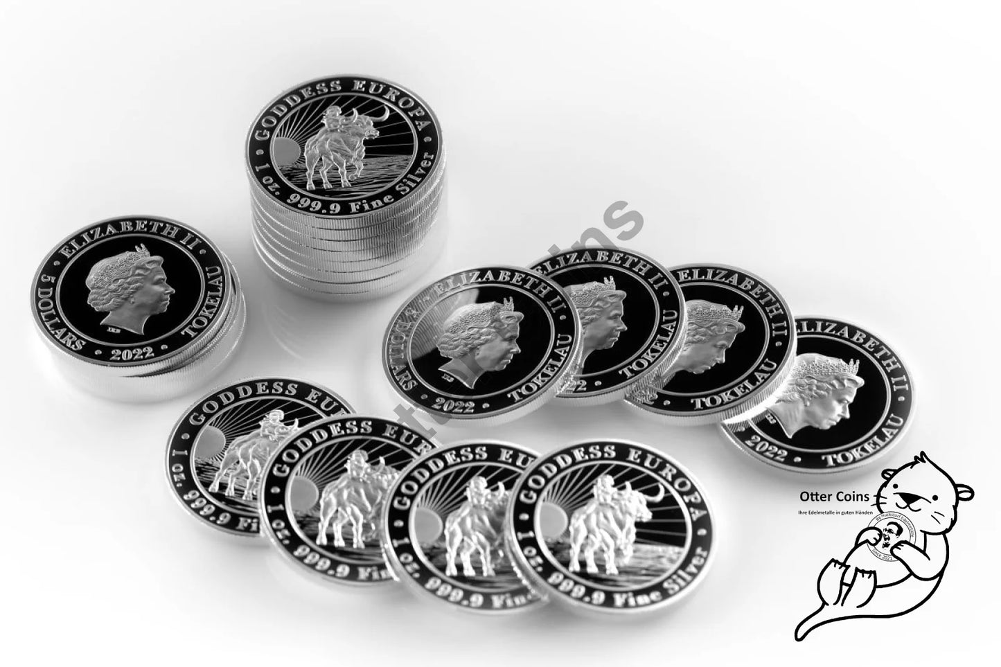 Goddess Europa Tokelau 5 Dollar*