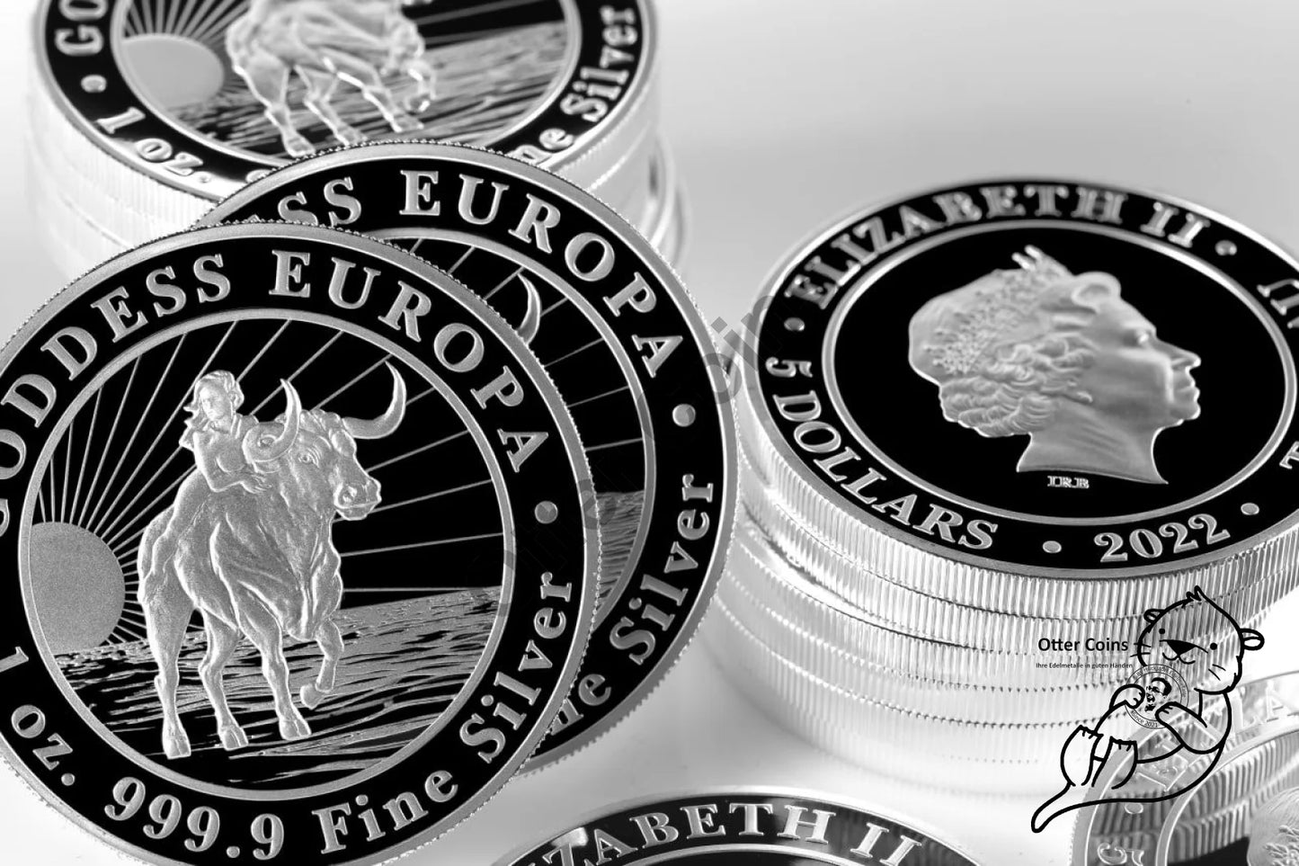 Goddess Europa Tokelau 5 Dollar*