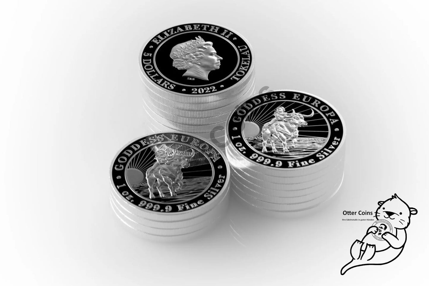Goddess Europa Tokelau 5 Dollar*