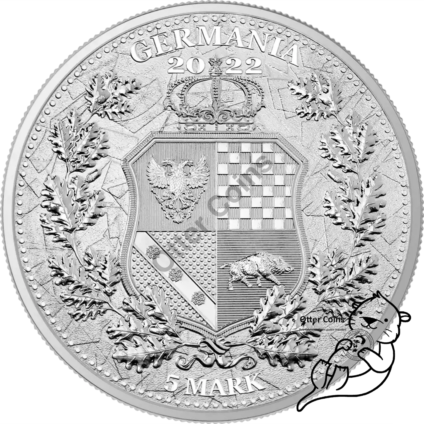 Polonia & Germania 2022 1oz Silbermünze