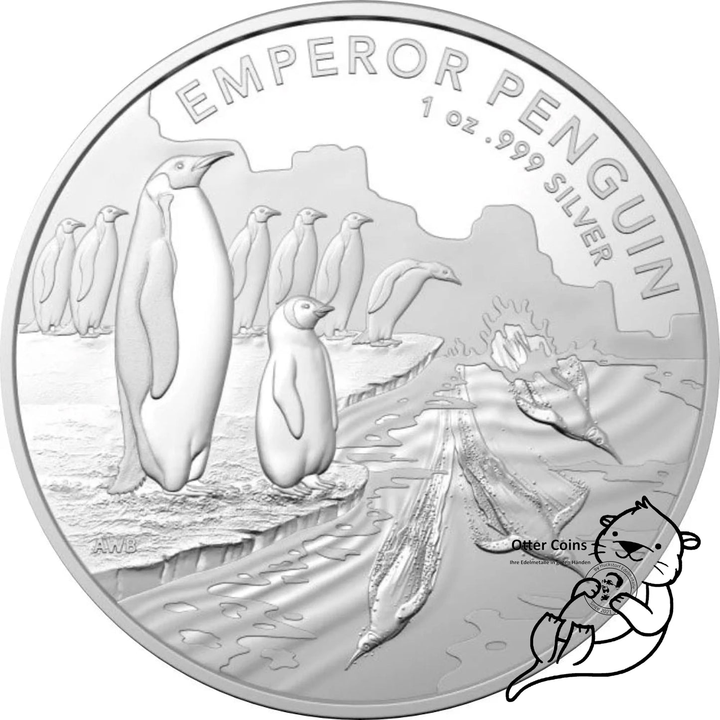 Australien Antarctic Territory Emperor Penguin 2023 1oz
