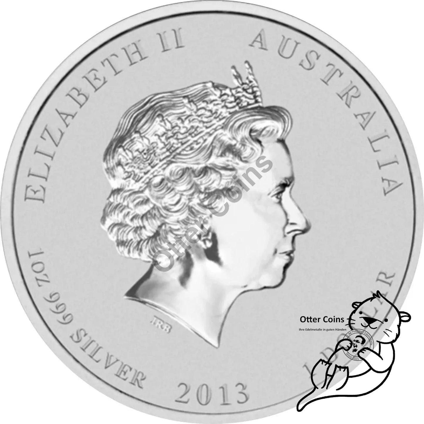 Lunar Schlange 2013 1oz Silbermünze Privy Löwe*