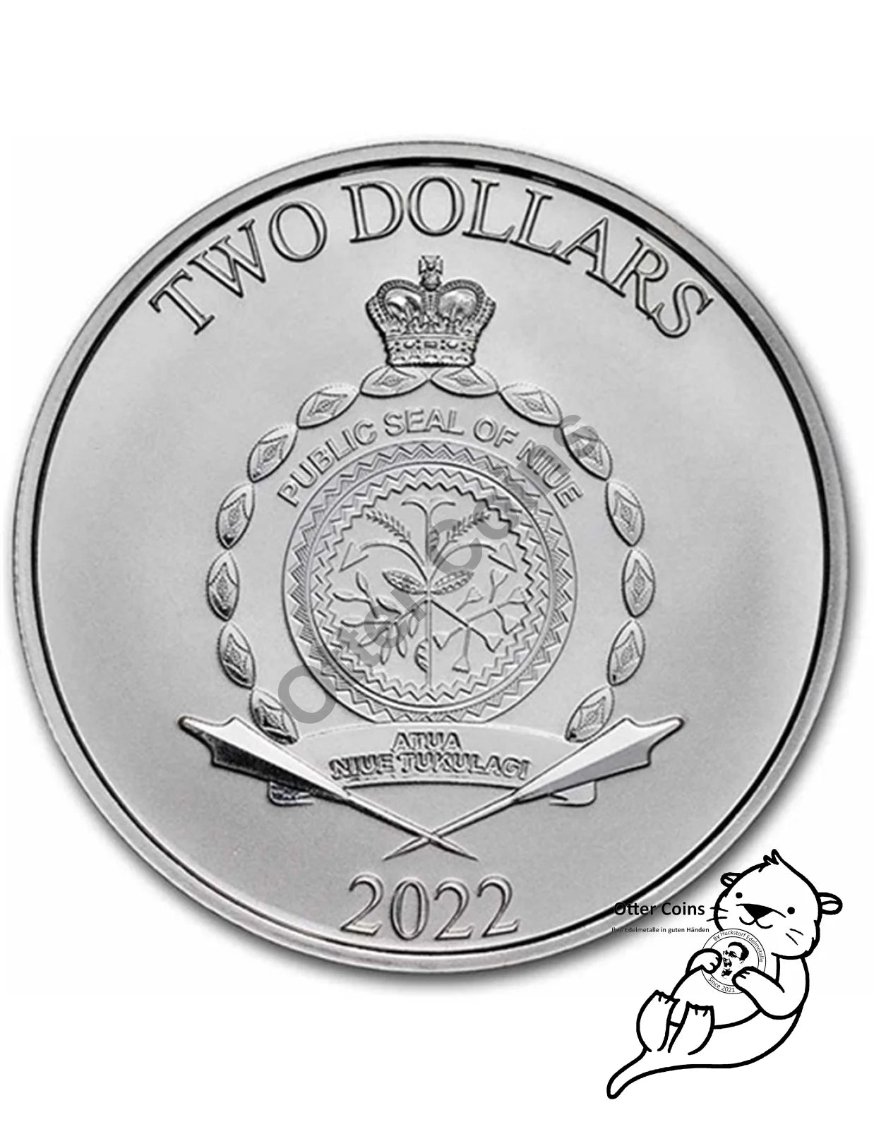 Star Wars Yoda 1 Oz Silbermünze 2022* Differenzbesteuert