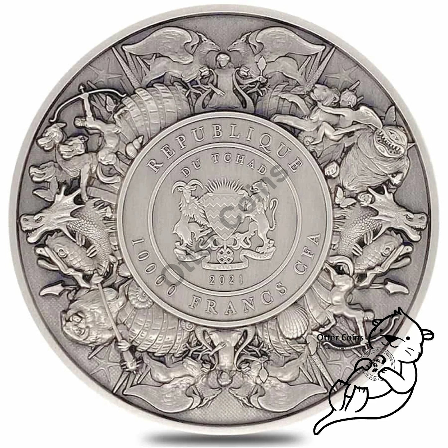 2021 Chad 2 oz Mermaid & Unicorn - Mythical Creatures