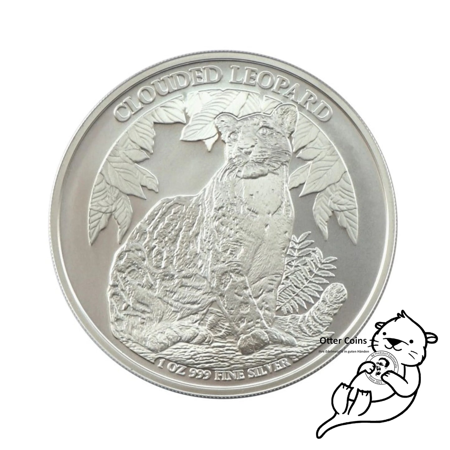 Cambodia Clouded Leopard 2023 1 oz Silber* - Silber