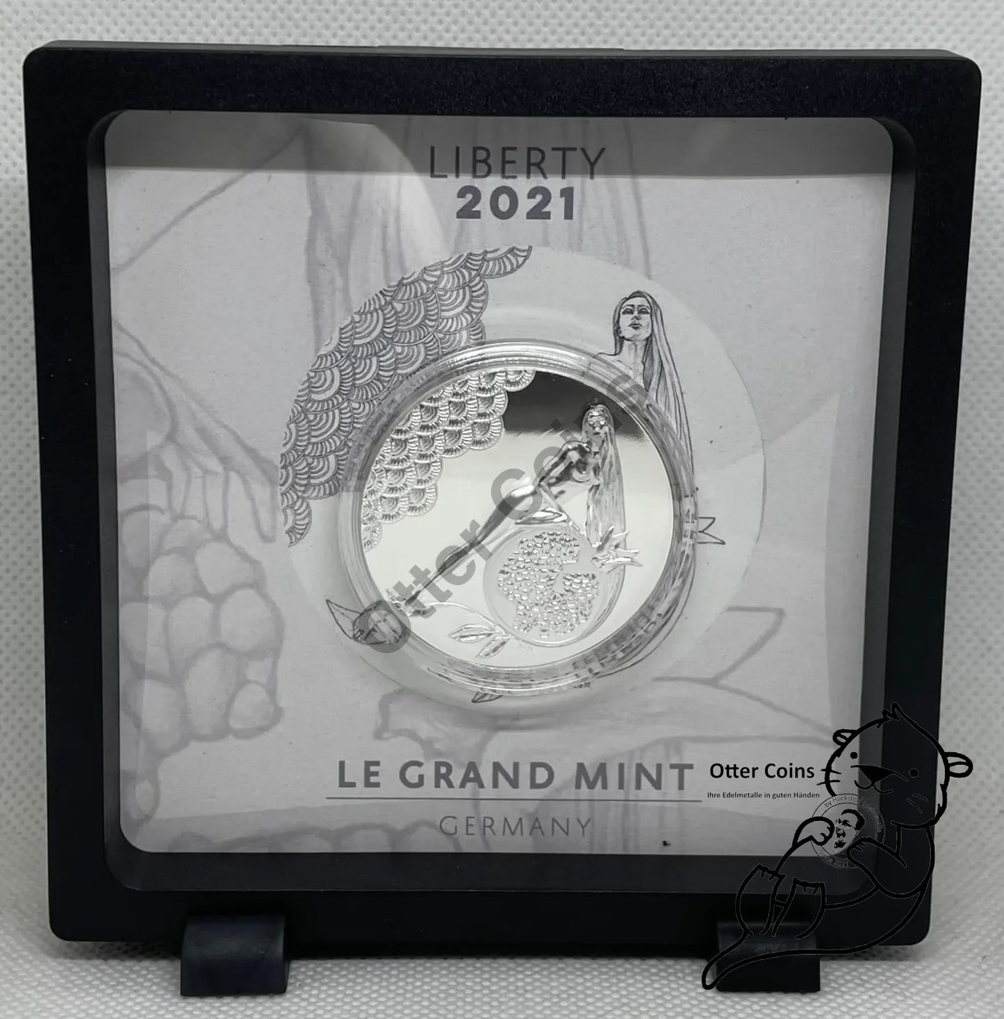 Liberty 2021 1 Oz Silbermünze High Relief PP