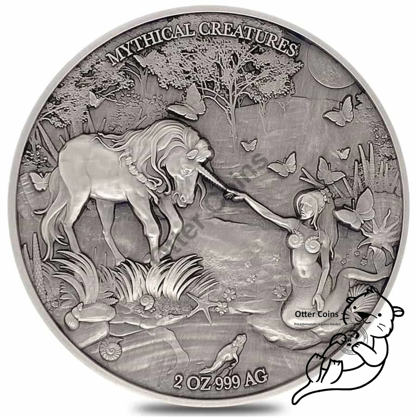 2021 Chad 2 oz Mermaid & Unicorn - Mythical Creatures