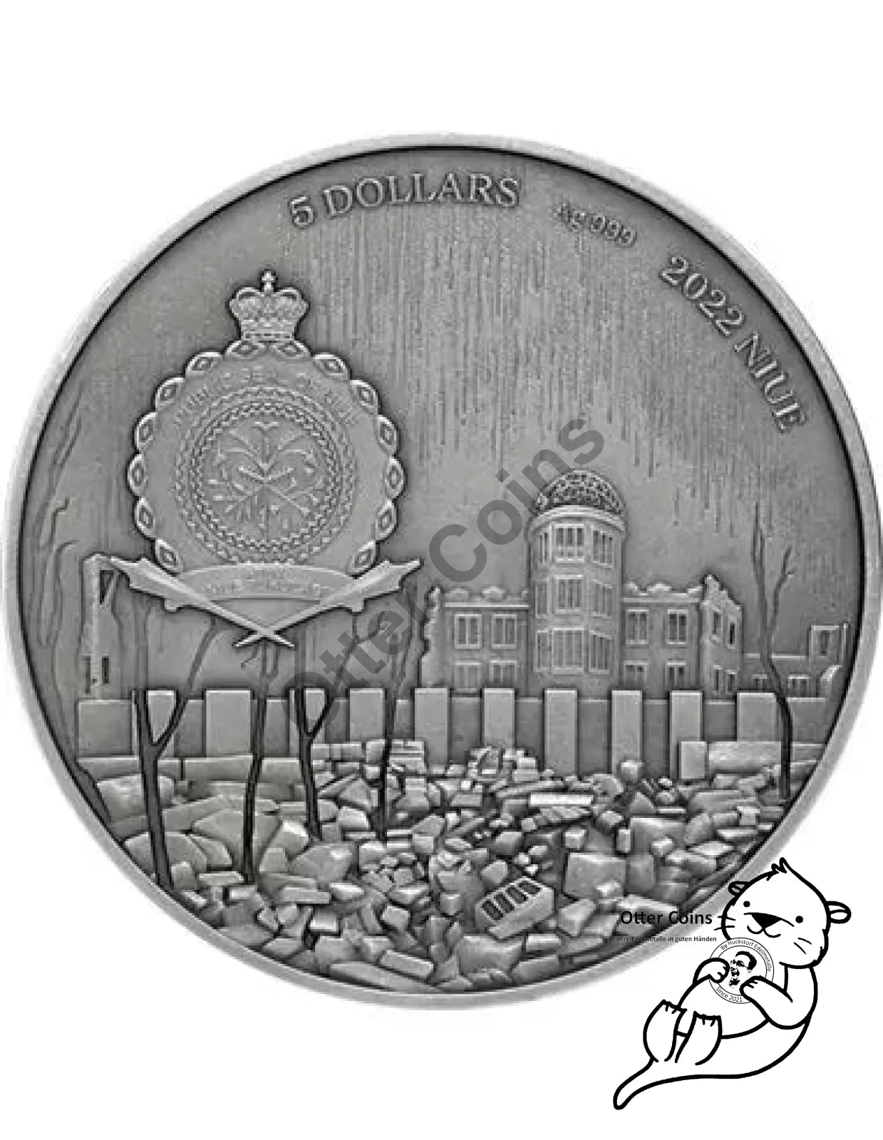 Hiroshima Human Tragedies 2oz Silbermünze 2022
