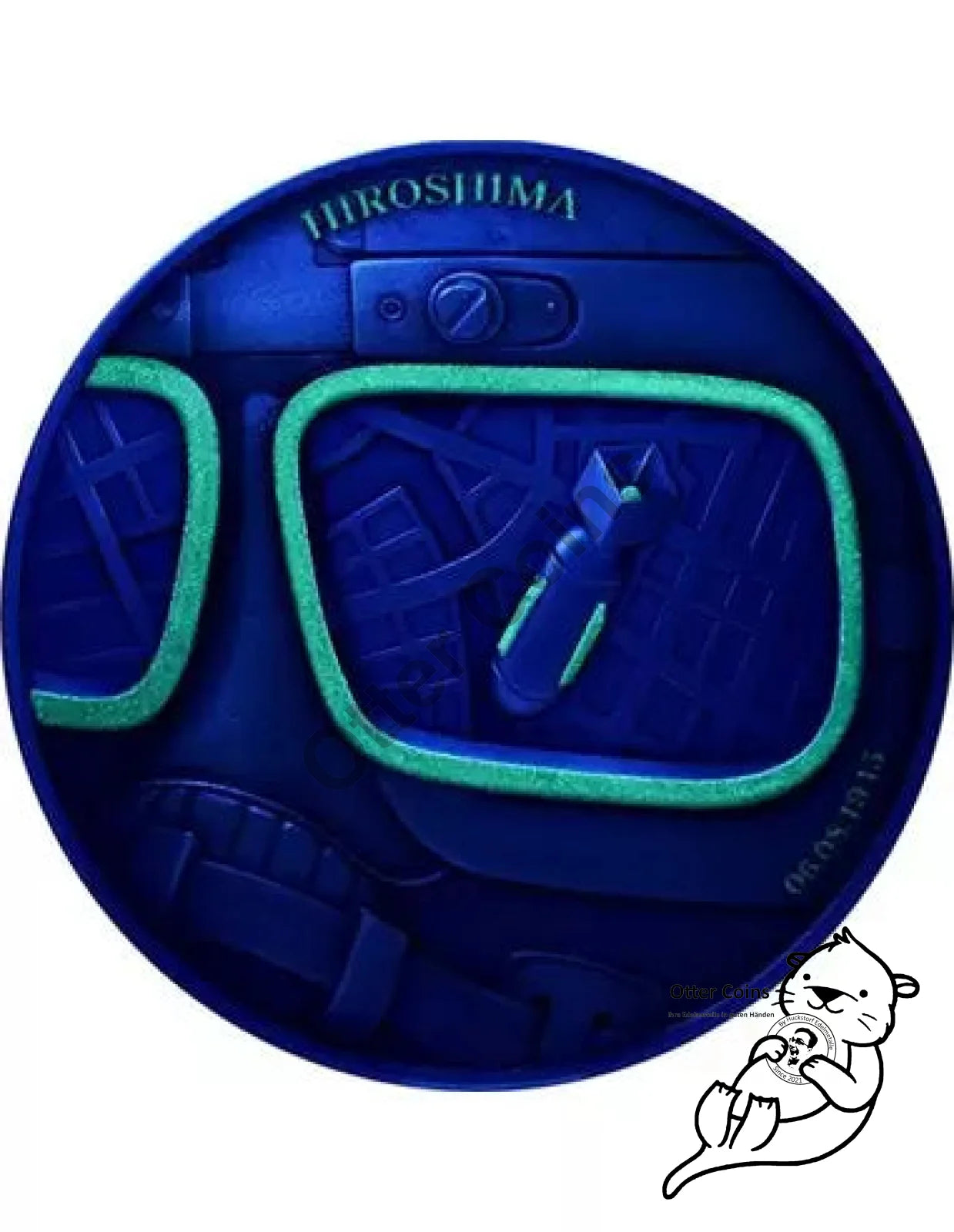 Hiroshima Human Tragedies 2oz Silbermünze 2022