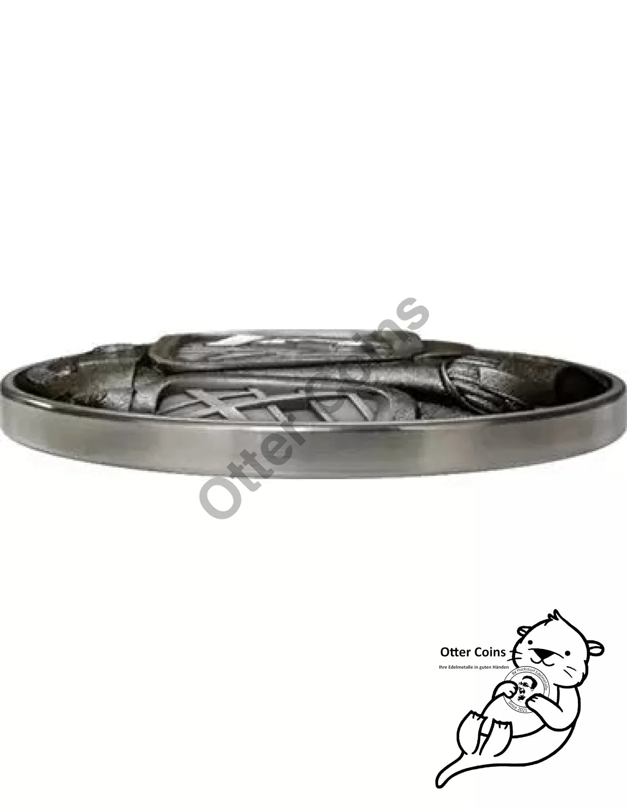 Hiroshima Human Tragedies 2oz Silbermünze 2022
