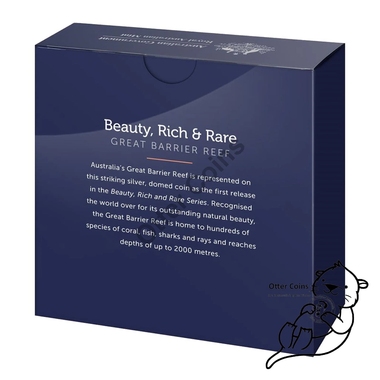 Great Barrier Reef Beauty Rich Rare 2022 1oz Silbermünze*