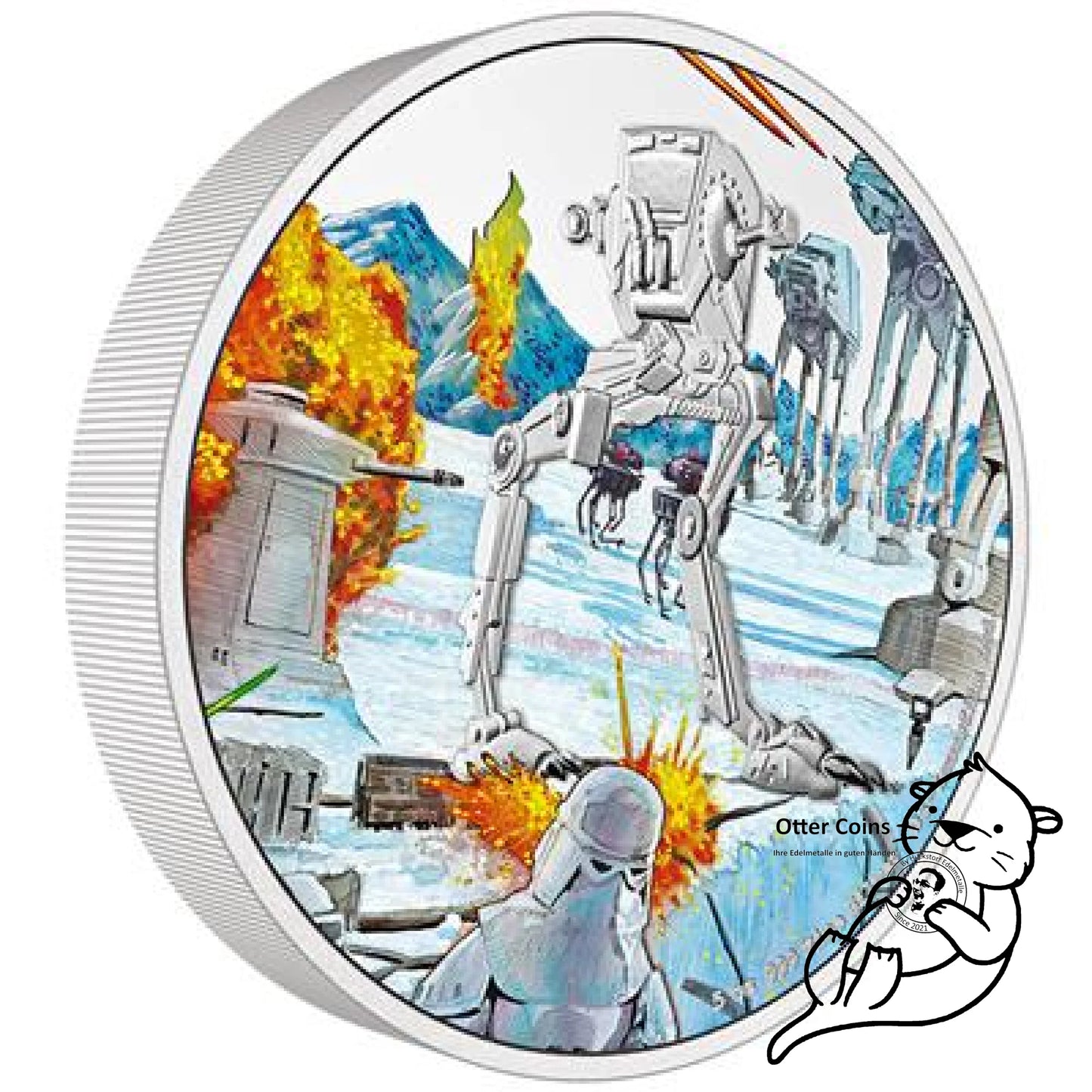 STAR WARS AT - ST Walker 5 Oz Silbermünze 2022*