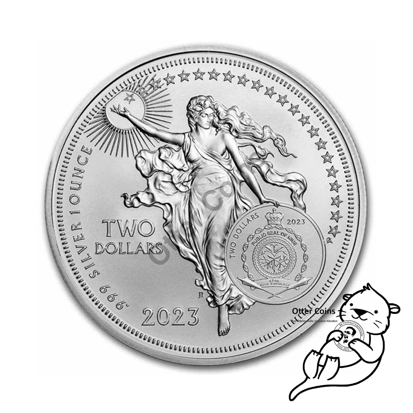 Icons of Inspiration Marie Curie 1 oz Silbermünze 2023*