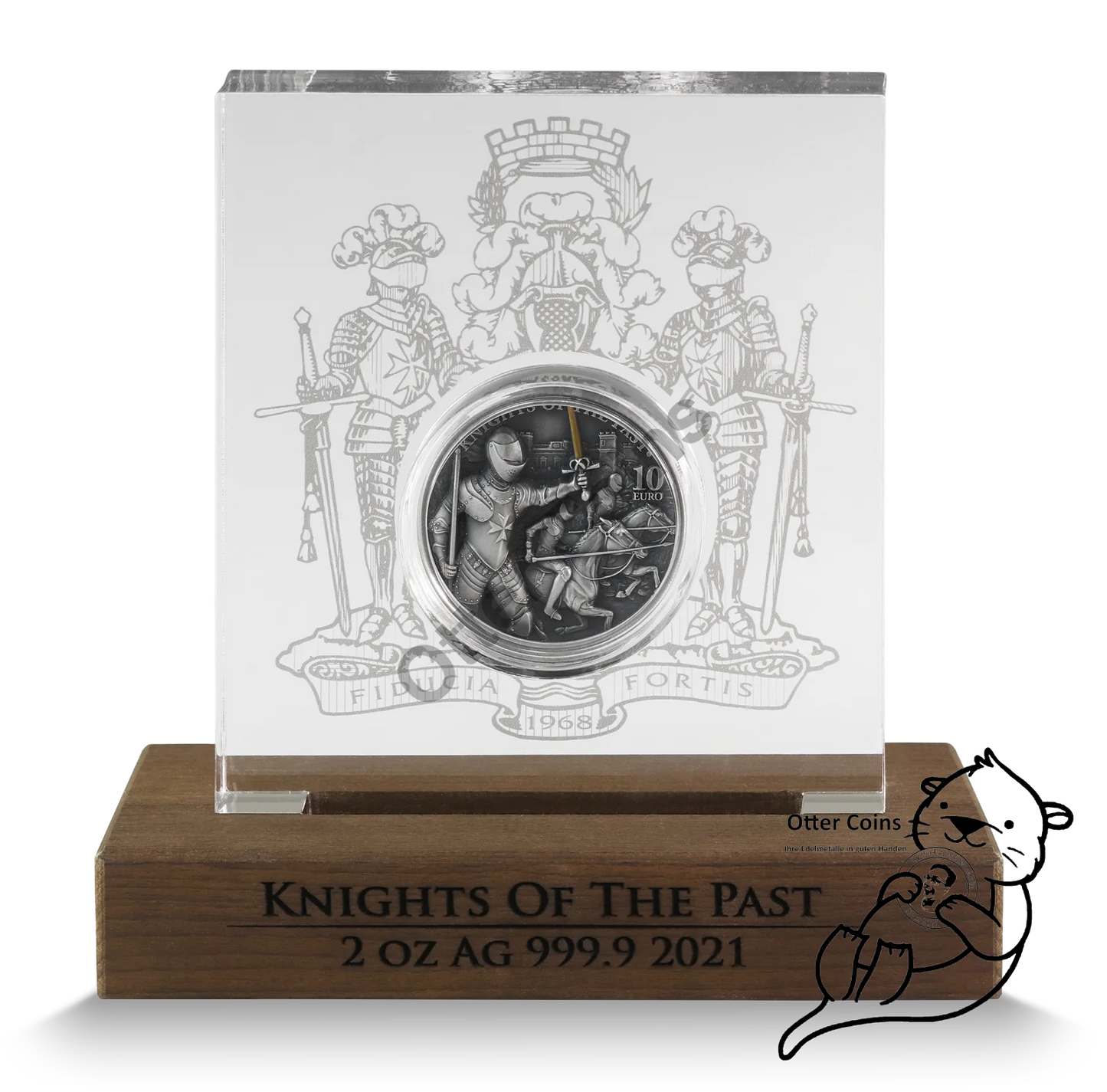 Knights of the Past Malteser Ritter 2 oz 2021 Silber HR