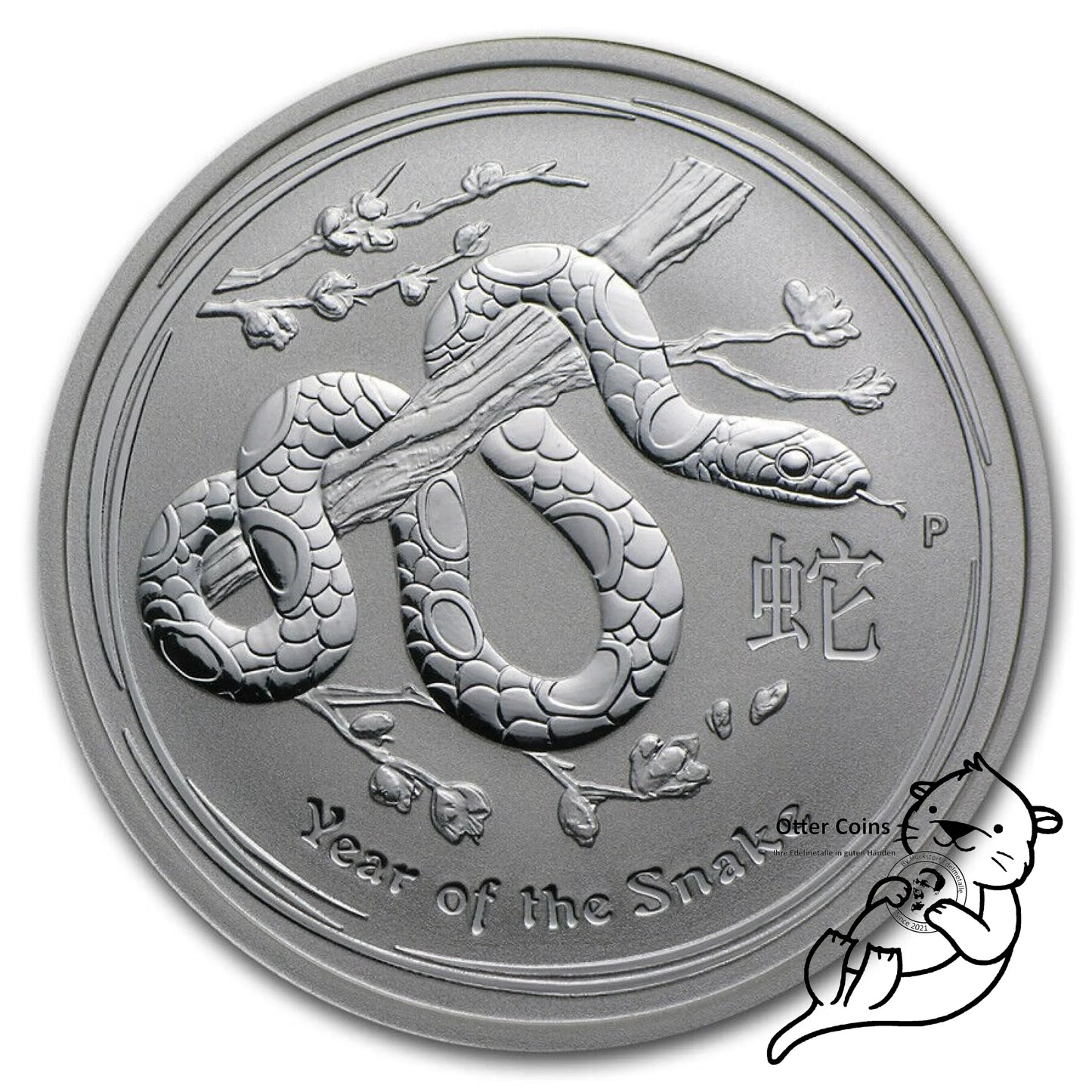 Lunar Schlange 2013 2oz Silbermünze*