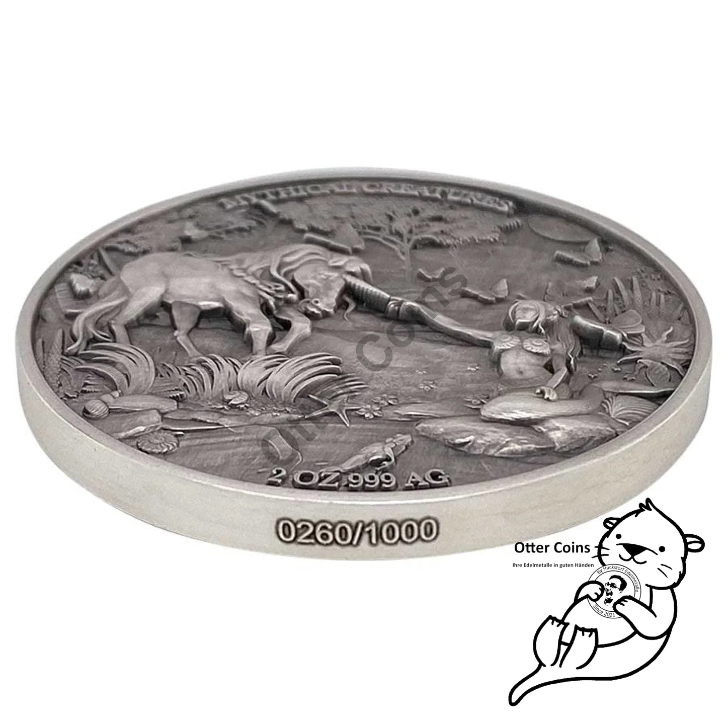 2021 Chad 2 oz Mermaid & Unicorn - Mythical Creatures