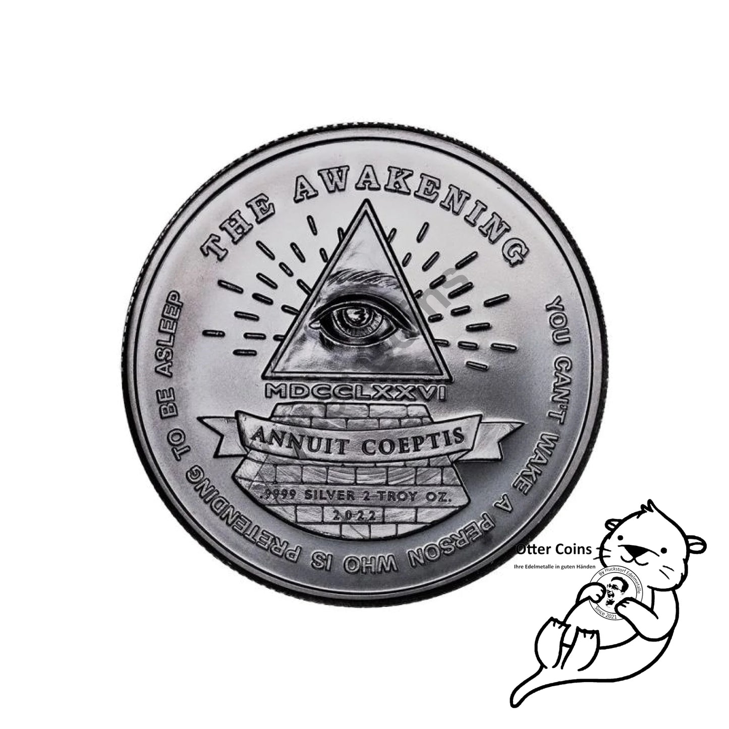 2 oz Silbermünze The Awakening Series - War Horse Ag999.9
