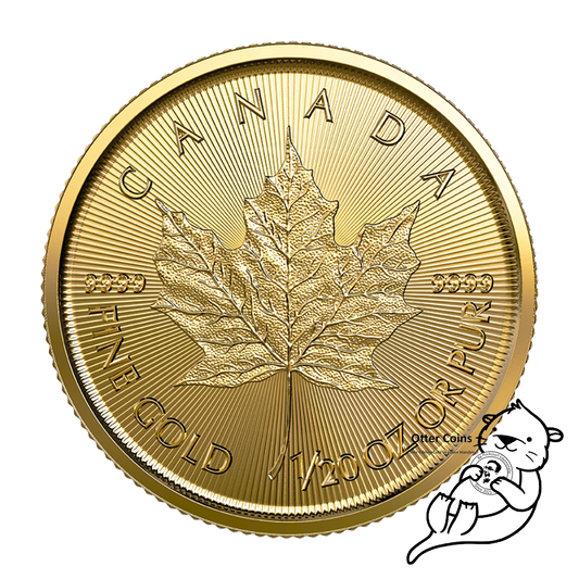 Maple Leaf 1/20oz Goldmünze divers**