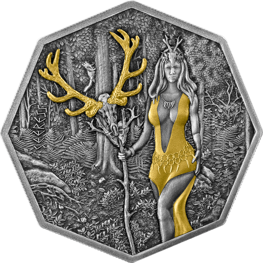 2023 WITCHCRAFT: SEERESS 1 OZ SILBER ANTIK