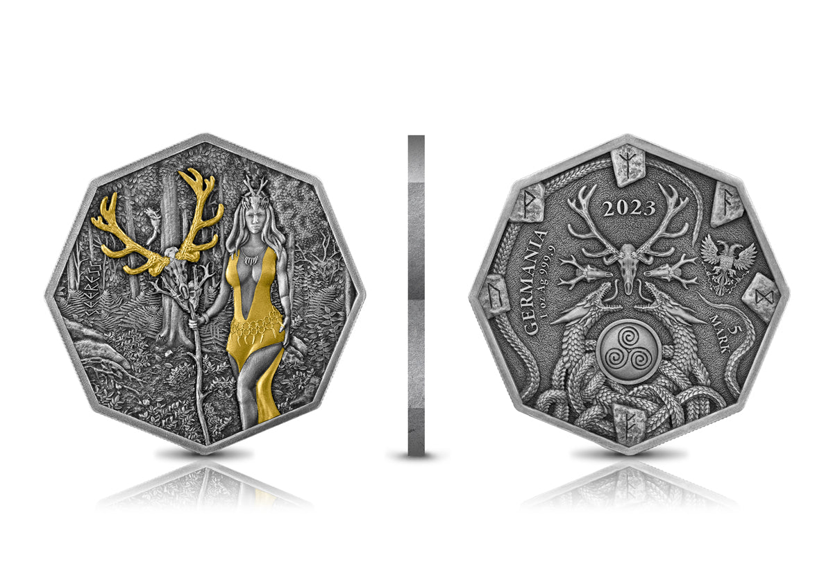 2023 WITCHCRAFT: SEERESS 1 OZ SILBER ANTIK