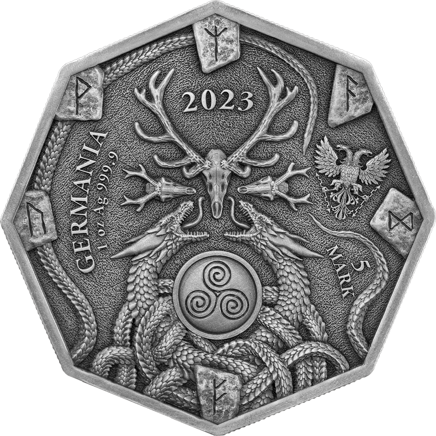 2023 WITCHCRAFT: SEERESS 1 OZ SILBER ANTIK