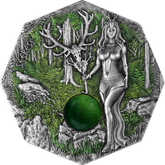 2023 WITCHCRAFT: SEERESS 2 OZ SILBER ANTIK
