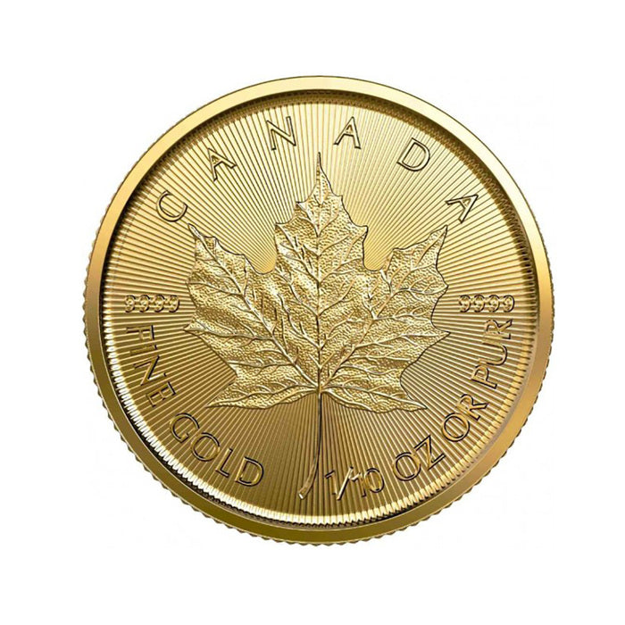 2024 1/10 oz Goldmünze Maple Leaf**