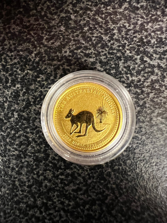 Australien Känguru 2005 1/20 Oz Gold**
