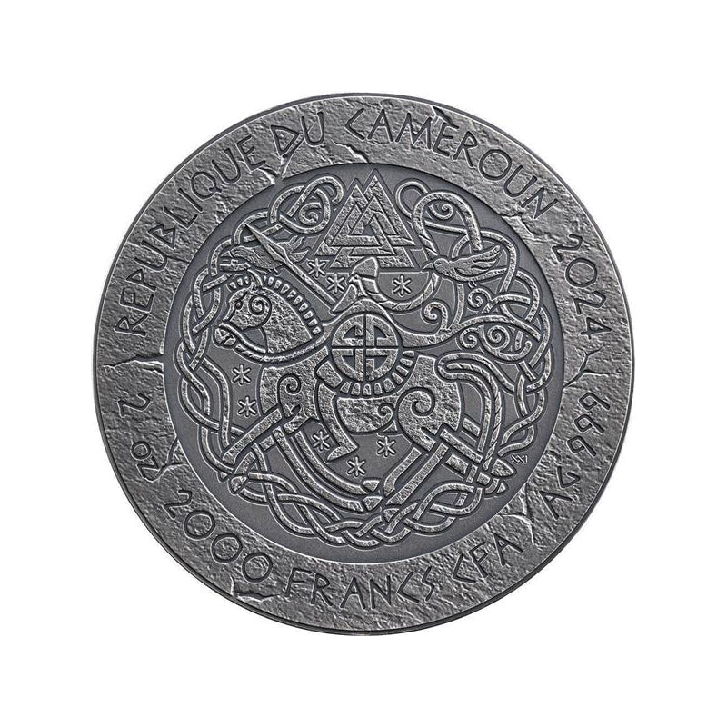 Cameroon Ragnar 2024 2oz High Relief Silbermünze*