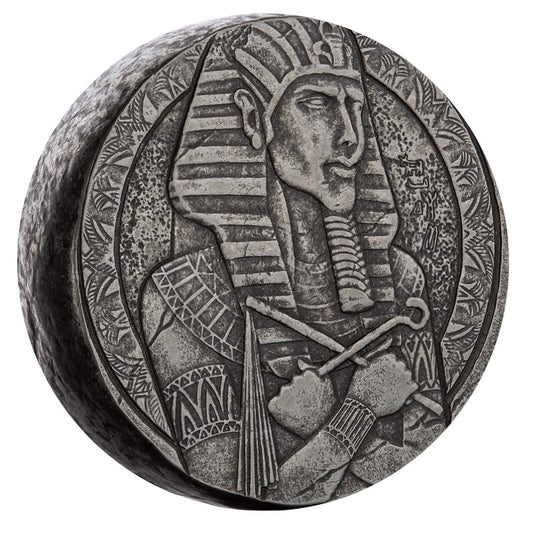 Chad 2024 Egyptian Relic Amenhotep 5oz Silbermünze