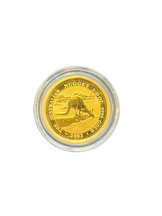 Australien Känguru 2003 1/10 Oz Gold**