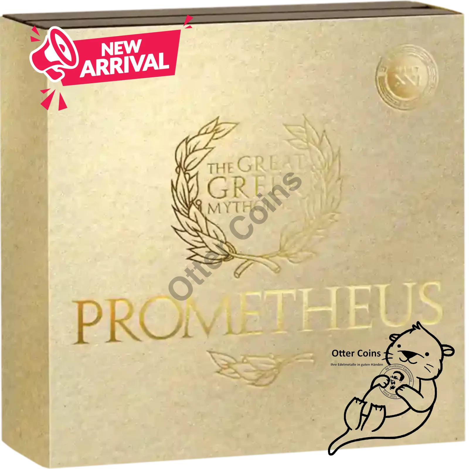 2023 Cameroon 3oz Prometheus 24K Gilded High Relief
