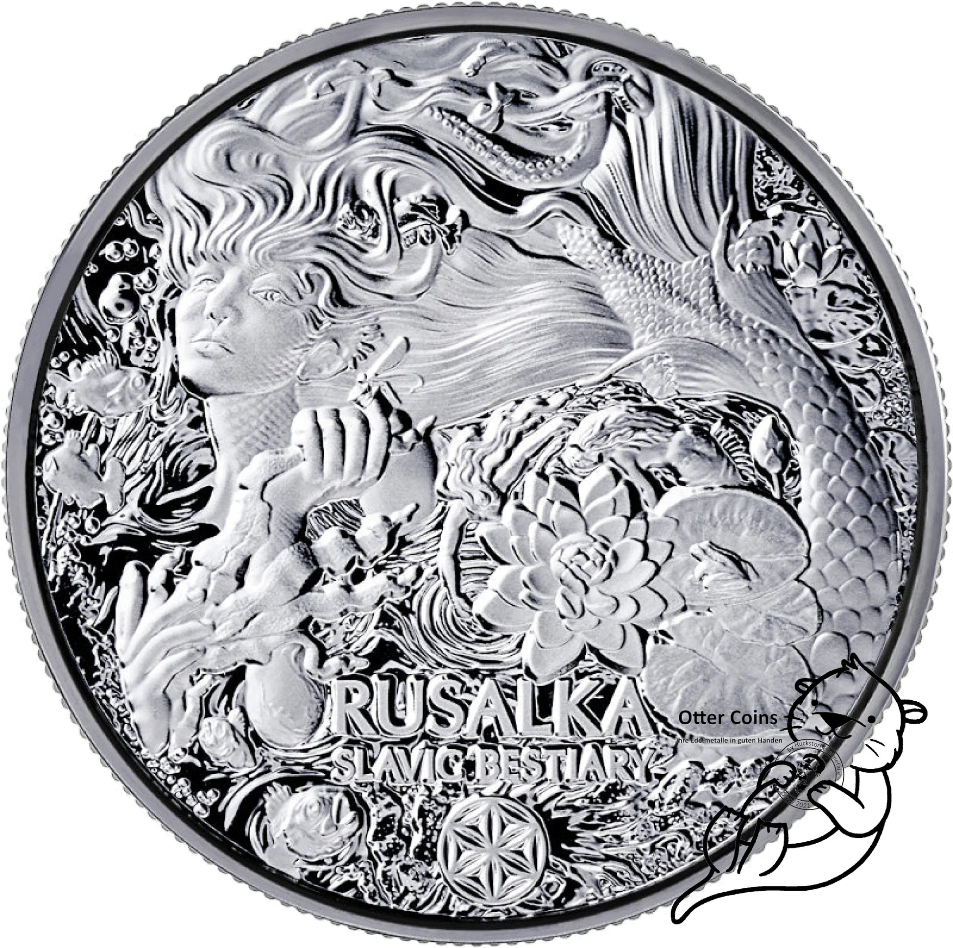 Slavik Bestiary Rusalka 1oz Silbermünze 999 2023*