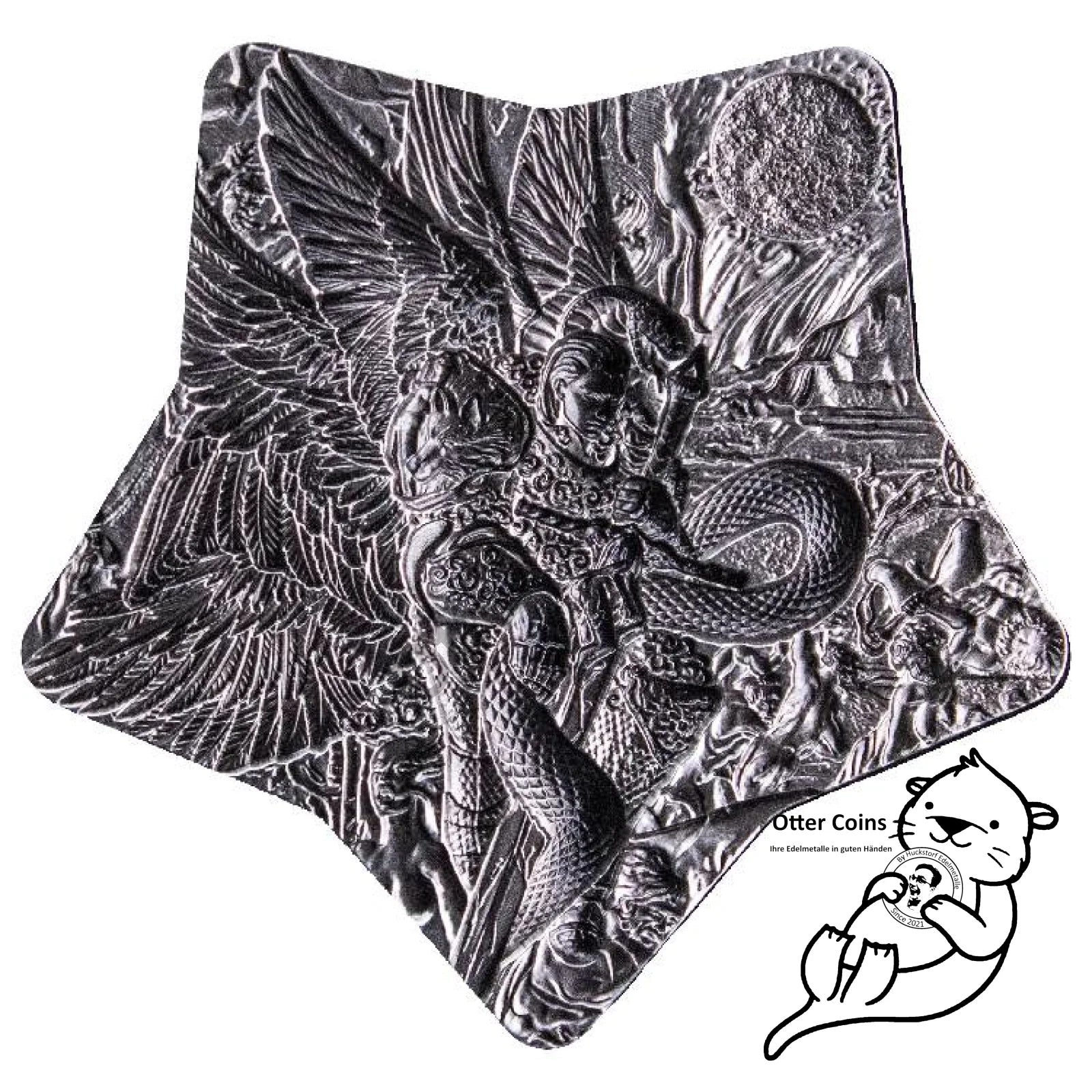 Lucifer Silver Stacker 2 Oz