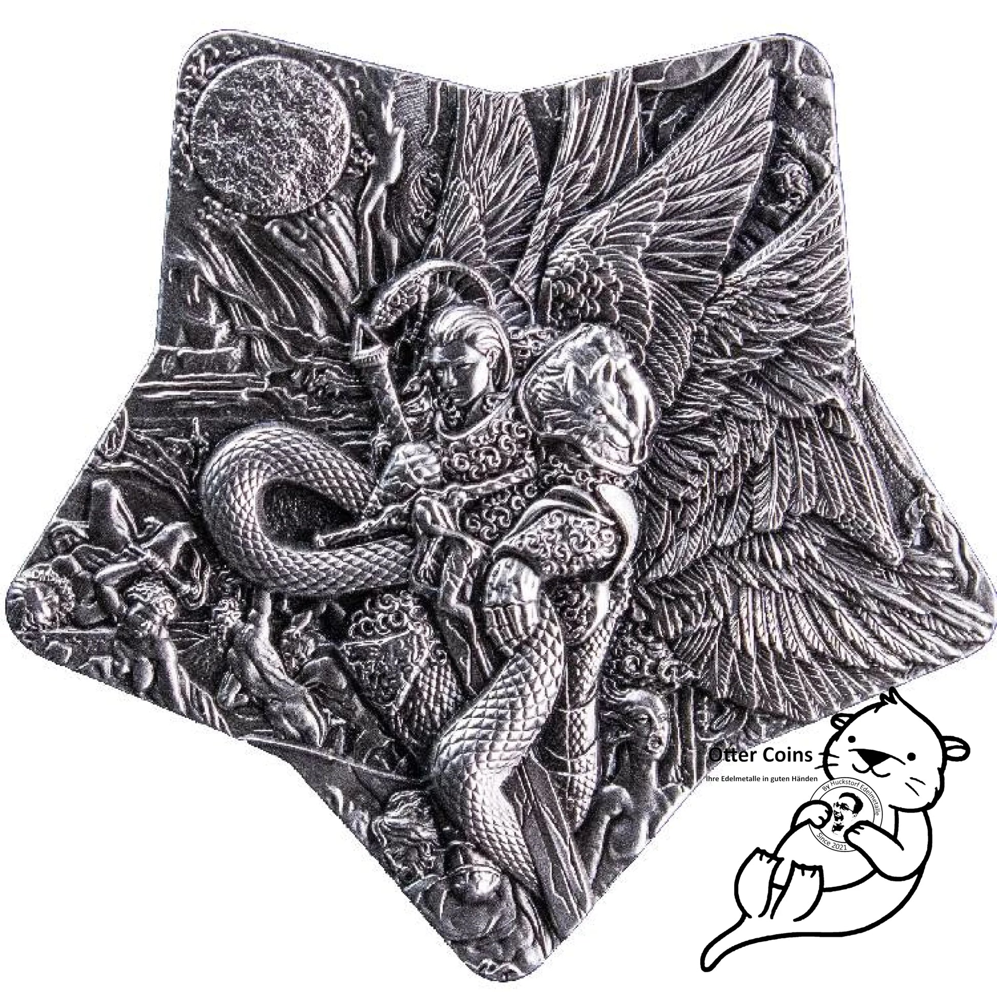 Lucifer Silver Stacker 2 Oz