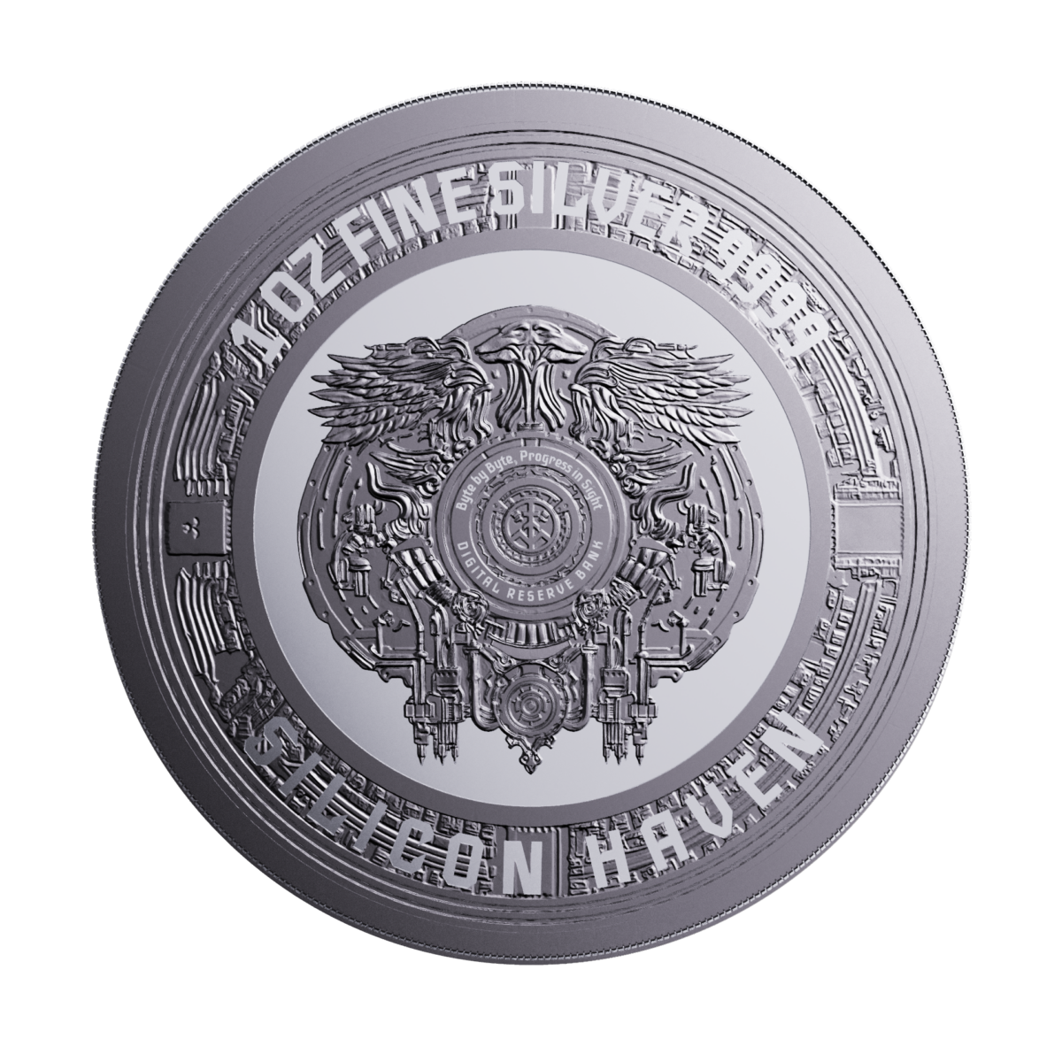 AI Coin 2024 1 Oz Silbermünze