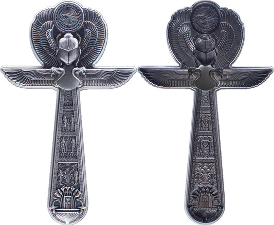 Ankh Egypt Silver Stacker 2 Oz