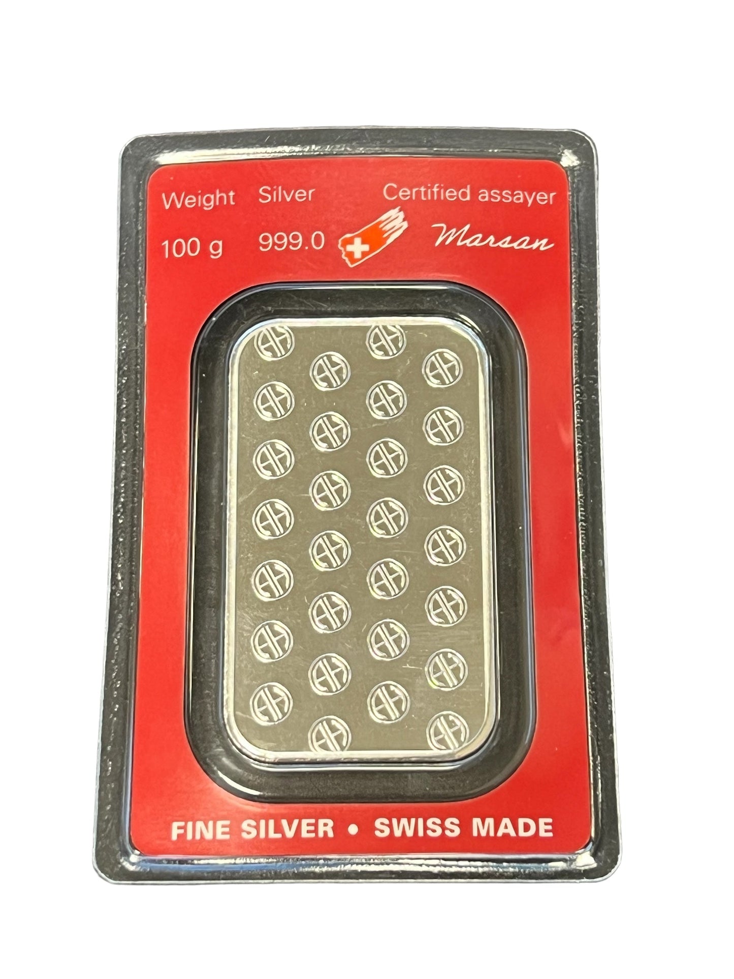 Argor Heraeus - 100 g Ag999.9 Silberbarren