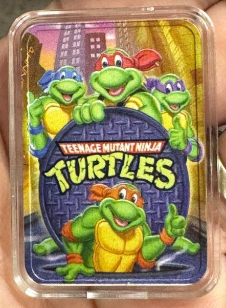 Ausgabe 2 Teenage Mutant Ninja Turtles 1 oz Silberbarren
