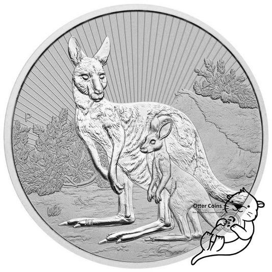 Next Gen. Känguru Mutter und Kind 10oz Silbermünze 2023*