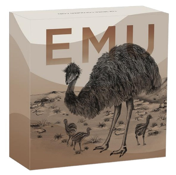Australian EMU 2024 Color Silbermünze*