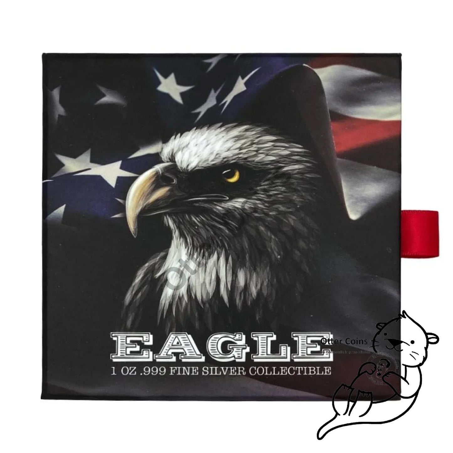 2022 Chad 1 Oz American Eagle Shaped High Relief