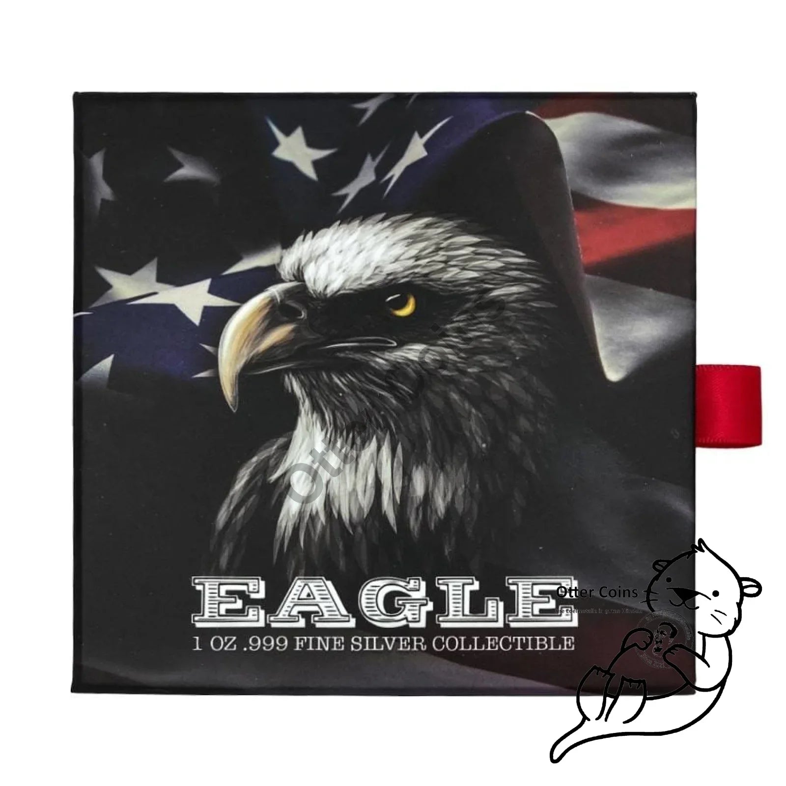 2022 Chad 1 Oz American Eagle Shaped High Relief